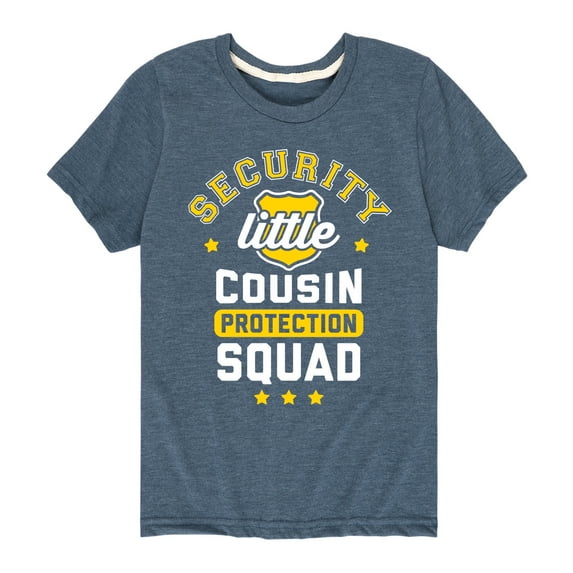 Instant Message - Cousin Protection Squad - Toddler And Youth Short Sleeve Graphic T-Shirt