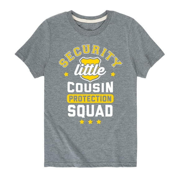 Instant Message - Cousin Protection Squad - Toddler And Youth Short Sleeve Graphic T-Shirt
