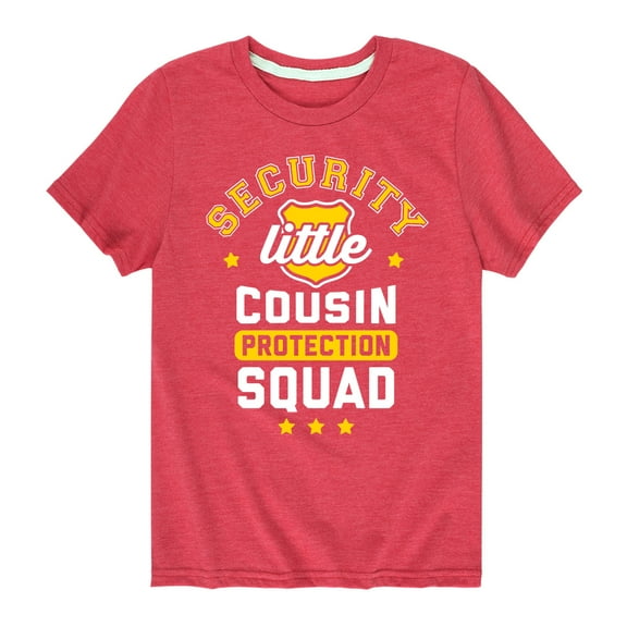 Instant Message - Cousin Protection Squad - Toddler And Youth Short Sleeve Graphic T-Shirt