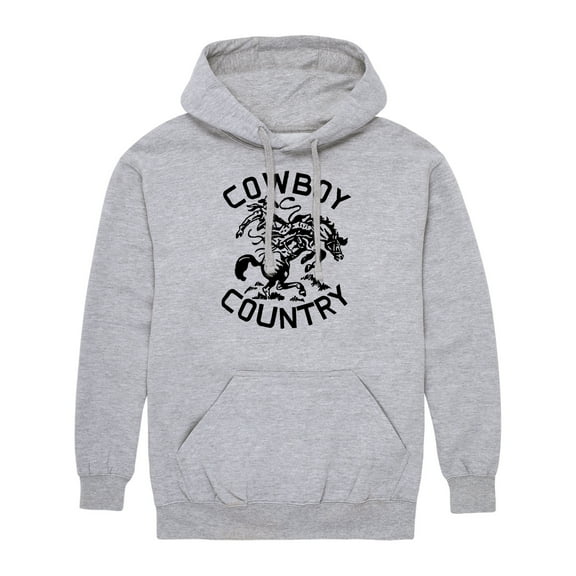 Instant Message - Cowboy Country - Men's Pullover Hooded Fleece Sweatshirt