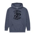 thumbnail image 1 of Instant Message - Cowboy Country - Men's Pullover Hooded Fleece Sweatshirt, 1 of 7