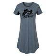 thumbnail image 1 of Instant Message - Cowboy Skull - Women's Any Way Dress, 1 of 6