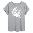 thumbnail image 1 of Instant Message - Cowgirl Moon - Women's Oversized Graphic T-Shirt, 1 of 5