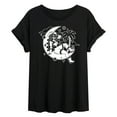 thumbnail image 1 of Instant Message - Cowgirl Moon - Women's Oversized Graphic T-Shirt, 1 of 5