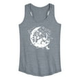 thumbnail image 1 of Instant Message - Cowgirl Moon - Women's Racerback Tank Top, 1 of 6