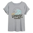thumbnail image 1 of Instant Message - Cowgirl Summer - Women's Oversized Graphic T-Shirt, 1 of 5