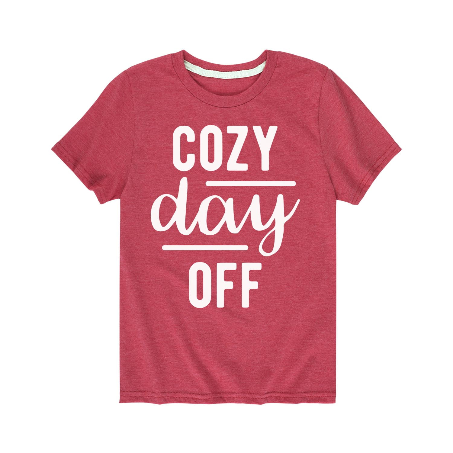 Instant Message Cozy Day Off Toddler Short Sleeve Tee