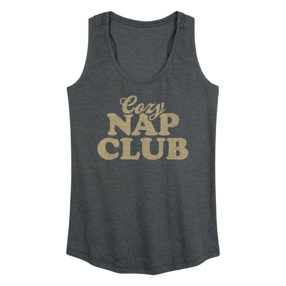 Instant Message - Cozy Nap Club - Women's Racerback Tank Top