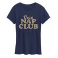 thumbnail image 1 of Instant Message - Cozy Nap Club - Women's Short Sleeve Graphic T-Shirt, 1 of 6