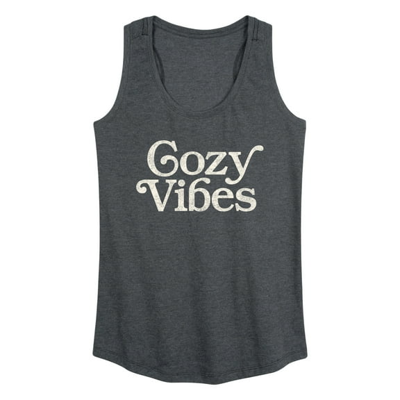 Instant Message - Cozy Vibes - Women's Racerback Tank Top