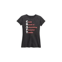Instant Message - Craft Acronym - Women's Short Sleeve Graphic T-Shirt