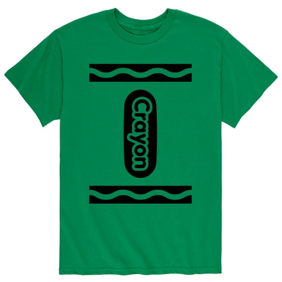 Instant Message - Crayon Label - Men's Short Sleeve Graphic T-Shirt