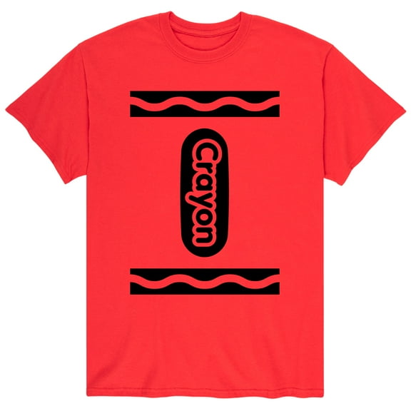 Instant Message - Crayon Label - Men's Short Sleeve Graphic T-Shirt