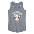 thumbnail image 1 of Instant Message - Crazy Cat Lady  - Women's Racerback Tank Top, 1 of 6