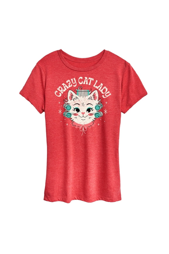 - Crazy Cat Lady  - Women's Short Sleeve Graphic T-Shirt