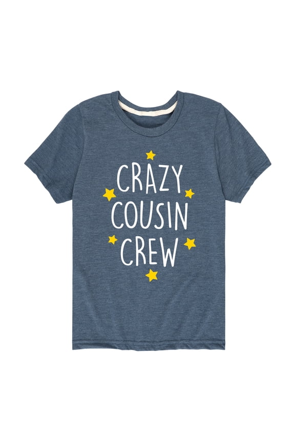 - Crazy Cousin Crew - Toddler And Youth Short Sleeve Graphic T-Shirt