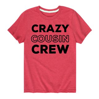 Instant Message - Crazy Cousin Crew Short Sleeve Graphic T-Shirt