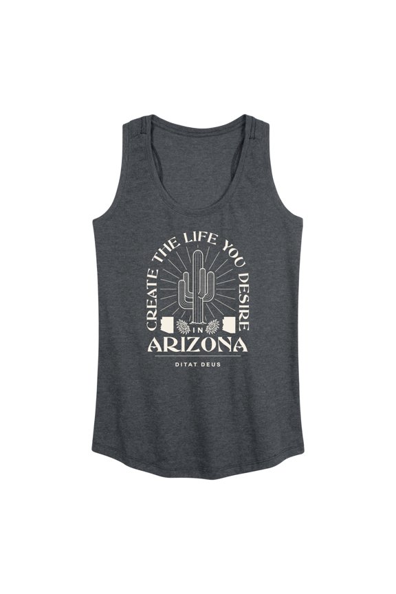 - Create Life Arizona - Women's Racerback Tank Top