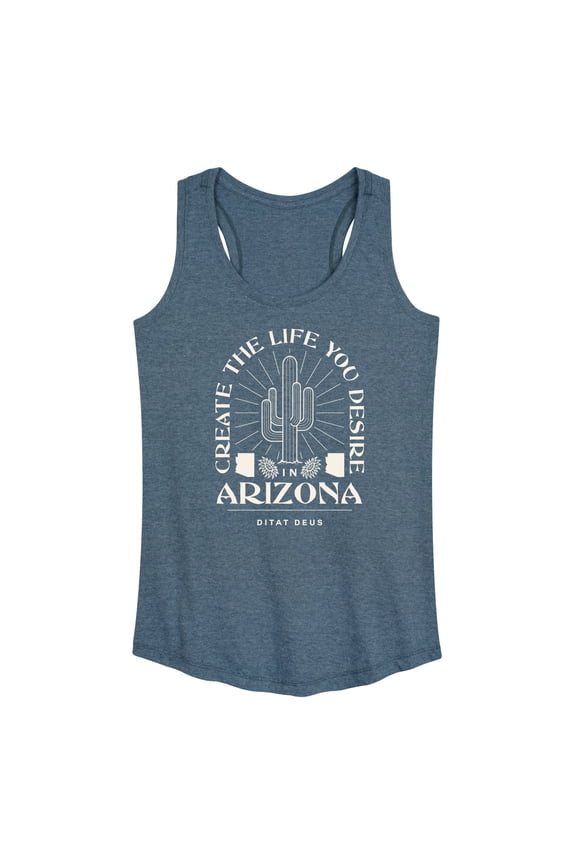 - Create Life Arizona Graphic Racerback Tank