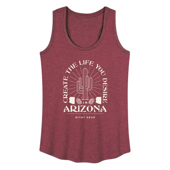 Instant Message - Create Life Arizona - Women's Racerback Tank Top