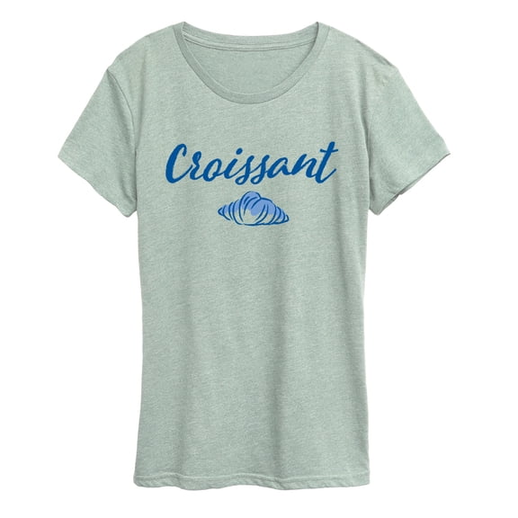 Instant Message - Croissant - Women's Short Sleeve Graphic T-Shirt