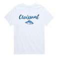 thumbnail image 1 of Instant Message - Croissant Short Sleeve Graphic T-Shirt, 1 of 5
