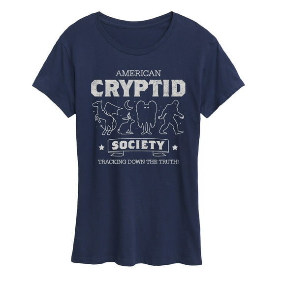 Instant Message - Cryptid Society - Women's Short Sleeve Graphic T-shirt