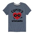 thumbnail image 1 of Instant Message - Cupids Wingman - Toddler Short Sleeve Tee, 1 of 4