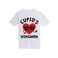 thumbnail image 1 of Instant Message - Cupids Wingman - YOUTH SHORT SLEEVE TEE, 1 of 5