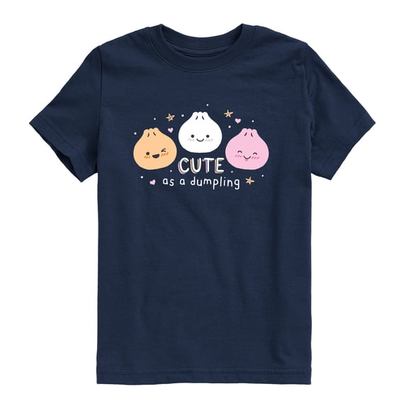 Instant Message - Cute Dumpling Toddler Boys' Toddler Short Sleeve Graphic T-Shirt