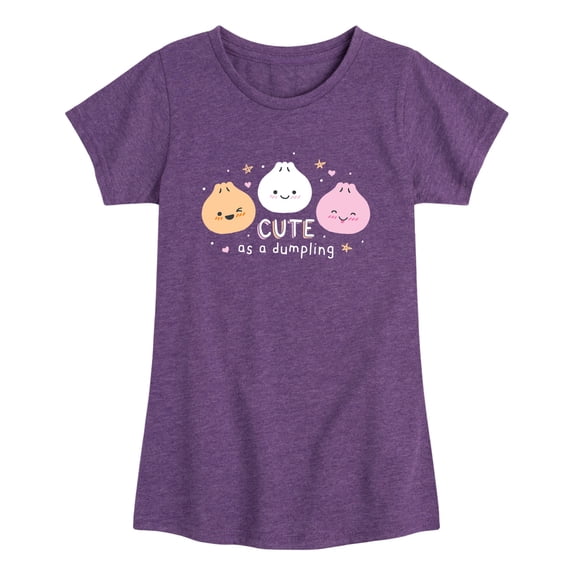 Instant Message - Cute Dumpling Toddler Short Sleeve Graphic T-Shirt