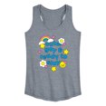 thumbnail image 1 of Instant Message - Cute Gay Ready Slay Women's Graphic Racerback Tank, 1 of 5