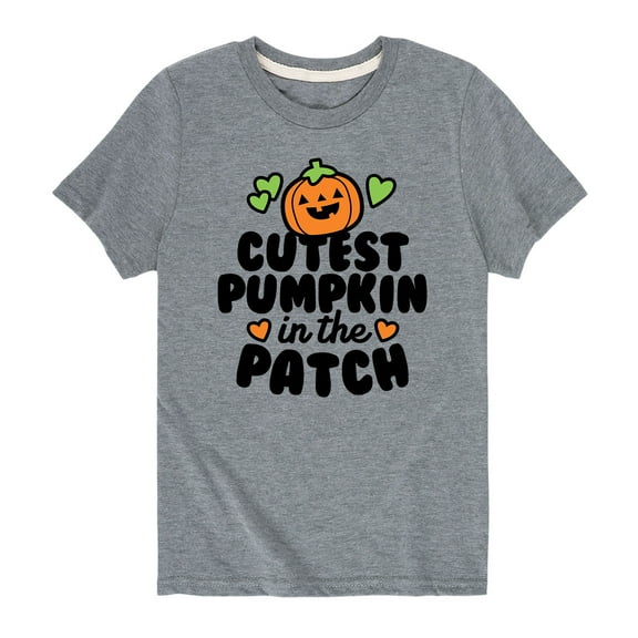 Instant Message - Cutest Pumpkin In The Patch - Youth Short Sleeve Tee