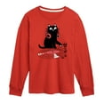 thumbnail image 1 of Instant Message - DJ Cat - Toddler & Youth Long Sleeve Graphic T-Shirt, 1 of 6