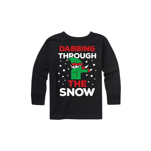 Instant Message - Dabbing Through The Snow - Youth Long Sleeve Tee