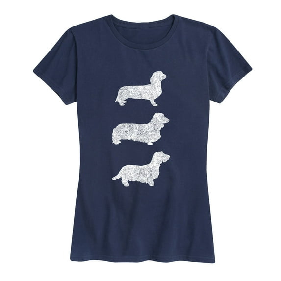 Instant Message - Dachshunds - Women's Short Sleeve Graphic T-Shirt