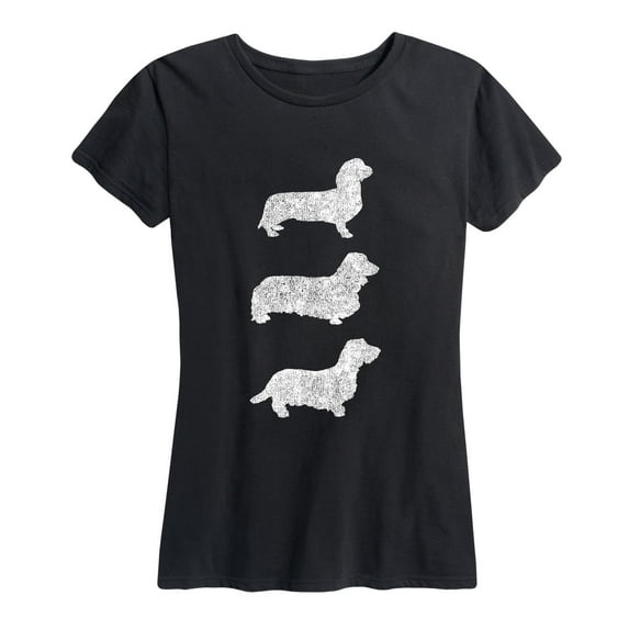 Instant Message - Dachshunds - Women's Short Sleeve Graphic T-Shirt