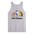 thumbnail image 1 of Instant Message - Dad Dinner - Men's Jersey Tank Top, 1 of 5