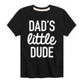thumbnail image 1 of Instant Message - Dad Set Little Dude - Toddler & Youth Short Sleeve Graphic T-Shirt, 1 of 6