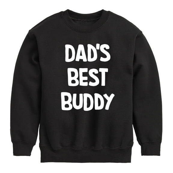 Instant Message - Dad & Son Matching Set - Best Buddies - Men's & Kids Crew Neck Fleece Pullover