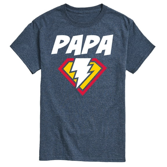 Instant Message - Dad & Son Matching Set - Papa & Sidekick - Men's & Kid's Short Sleeve Graphic T-Shirt