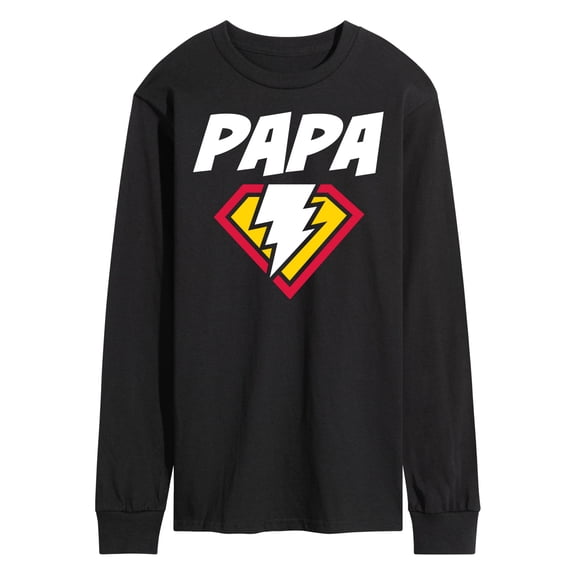 Instant Message - Dad & Son Matching Set - Papa & Sidekick - Men's & Kids Long Sleeve T-Shirt