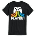 thumbnail image 1 of Instant Message - Dad & Son Matching Set - Player 1 & 2 - Men's & Kid's Short Sleeve Graphic T-Shirt, 1 of 5