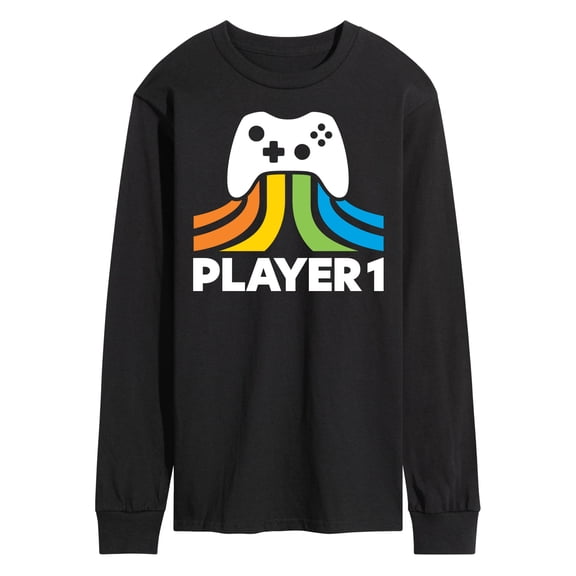 Instant Message - Dad & Son Matching Set - Player 1 & 2 - Men's & Kids Long Sleeve T-Shirt