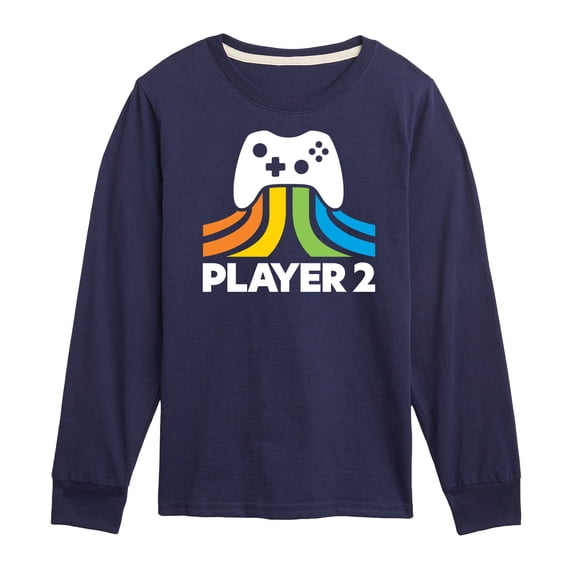 Instant Message - Dad & Son Matching Set - Player 1 & 2 - Men's & Kids Long Sleeve T-Shirt