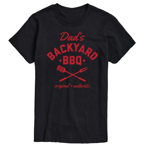 Instant Message - Dad's Backyard BBQ - Father's Day Gift - Men's Short Sleeve Graphic T-Shirt