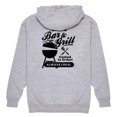 Instant Message - Dad's Bar And Grill Men's Graphic Fleece Pullover ...
