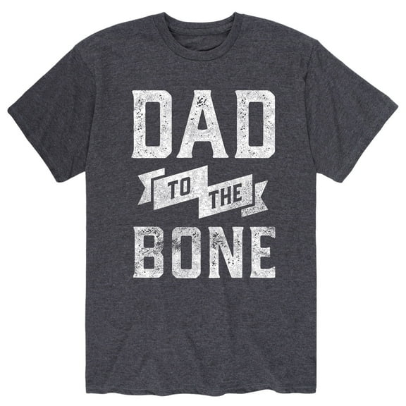 Instant Message - Dad to the Bone - Father's Day Gift - Men's Short Sleeve Graphic T-Shirt