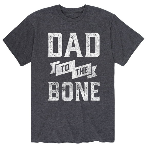 Instant Message - Dad to the Bone - Father's Day Gift - Men's Short Sleeve Graphic T-Shirt