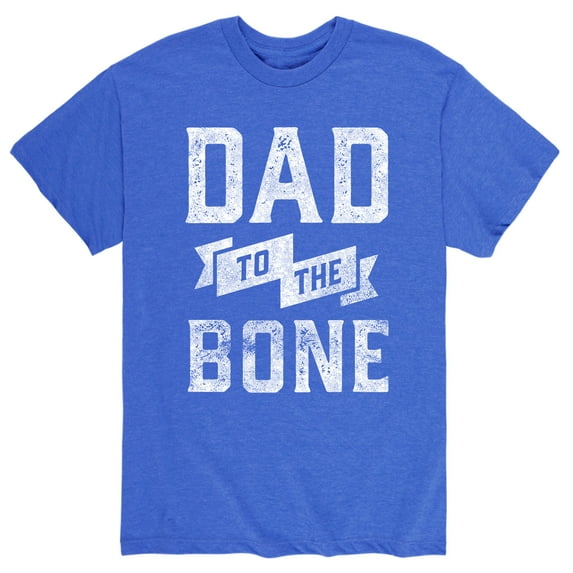 Instant Message - Dad to the Bone - Father's Day Gift - Men's Short Sleeve Graphic T-Shirt